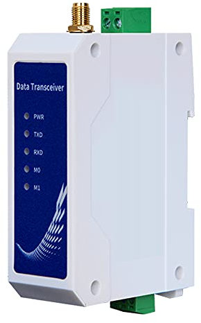 RS485 LoRa Modem, 433 MHz, kabelloses Digitalradio in Industriequalität, 30 dBm, EBYTE E95-DTU (433L30-485), 8 km lange Reichweite, Schieneninstallation