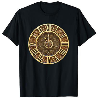 Steampunk Retro Vintage Rusty Art Deco Uhr T-Shirt