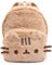 Pusheen Rucksack für Erwachsene Teenager 3D Cat Beige Rucksack Flauschig 13,5 Einheitsgröße
