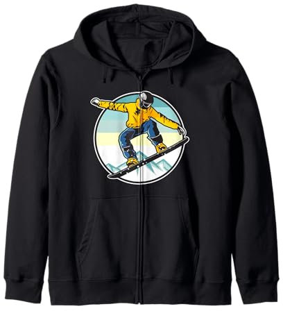Snowboarder Snow Boarding Snowboarders Kapuzenjacke