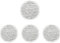 Scrub Mop Pads Replacement for Shark S6002UK S7201UK S8201UK Steam Mop,Reusable Steam & Scrub All-in-One Cleaning Pads, Scrubbing and Sanitizing Rotating Power Pads for All sealed hard floors (Gray)