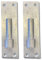 Haven Heritage Hook on Plate Gate Hinges with 19 mm Pin to Suit Hook and Band Gate Hinges, and Wrought Iron Gates. Black or Galvenised (Galvenised, 19 mm)