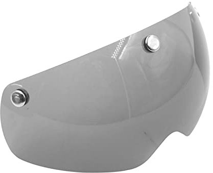 harayaa Magnetische Schutzbrille, Brillenschild, abnehmbares Visier, abnehmbare Ersatzlinse für Fahrrad, Motorradhelm, Len, Anti-Impact, Männer, Frauen, GRAU