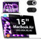 IPROKKO Magnetic Privacy Screen Protector, for MacBook Air 15 Inch (2023-2024, M2, M3)- A2941 A3114, Removable Anti Glare Blue Light Mac Air 15.3 Laptop Black Private Filter