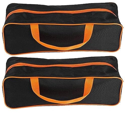 Luxylei 2pcs Portable Car Boot Storage Organiser Bag Tool Kit Organizer Foldable Vehicles Vacuum Cleaner Storage Bag Car Accessories