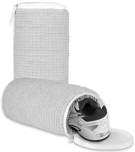 Lets Joy 2 Piezas Bolsa Lavadora Zapatillas, Saco Lavadora para Zapatos, Bolsa de Lavado de Zapatillas para Lavadora, Bolsa para Lavar Zapatillas en Lavadora de Duradero y Reutilizable