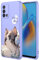 BORYA Silikon Hülle für Oppo A74 4G/Oppo Reno6 lite/Oppo A95 4G, Ultra Dünn Stoßfest Handyhülle, Seidig Weiches TPU Schutzhülle, Einfach Elegant Farbe Muster Cover, Mikrofaserfutter Case, P4