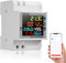 Diymore 100A Contatore Elettrico Monofase,AC40-300V Misuratore di Energia,Amperometro Voltmetro Elettrica WiFi su Guida DIN,Monitor del Consumo di Energia Digitale con telecomando Tuya APP