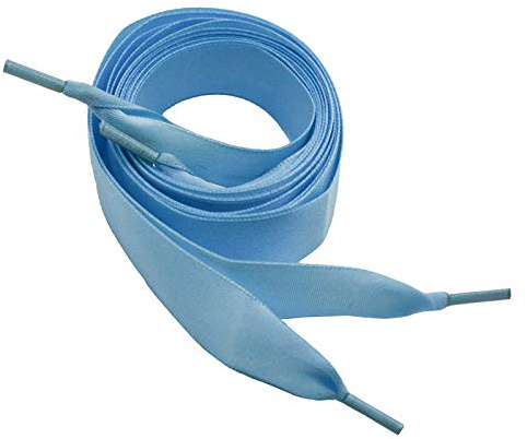 maDDma Schnürsenkel Satin glänzend 1 Paar 110cm x 19mm Bekleidungskordel Kordel Schnüre