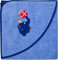 Smithy Kapuzenhandtuch, Blauer Elefant Design, 100 x 100 cm, Die Maus, 100% Baumwolle