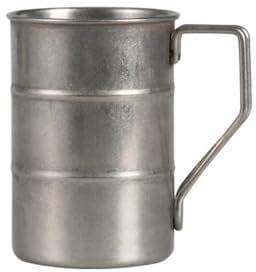 ROSSRORE Vintage Stainless Steel Camping Mug,370ml–Shatterproof Beer Cup Dishwasher-Safe,Freezer-Tolerant,Campfire-Resistant.The Ultimate Gift for Beer Aficionados Outdoor Adventurers