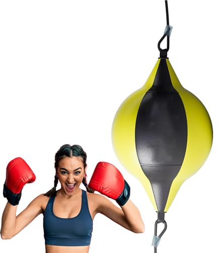 Faustball – Reflex-Boxsack mit Speedball – robuster Boxsack für Training, Stressabbau, Fitnessstudio, Zuhause im Freien