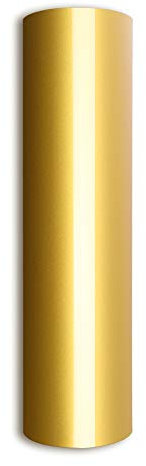 Gold Heat Transfer vinyl Iron On Transfer per magliette (25 x 152 cm)