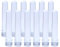 JamHooDirect Reagenzgläser aus Kunststoff, transparent, 40 ml (25 x 140 mm), 12 Stück