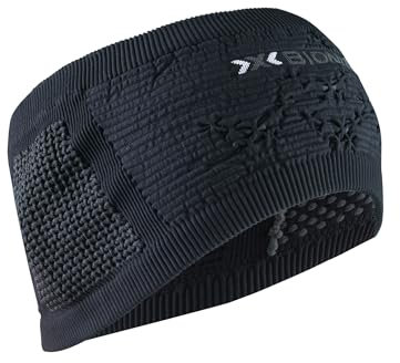 X-Bionic HIGH Headband 4.0, Black/Charcoal, 1