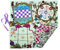 Professor PUZZLE Alice’s Party Games Mat - Alice in Wonderland Themed games mat with 5 classic family games, Chess, Draughts, Noughts & Crosses, Snakes & Ladders.