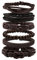 MILAKOO 6Pcs Braided Leather Bracelets for Men Women Wood Beads Bracelet Adjustable