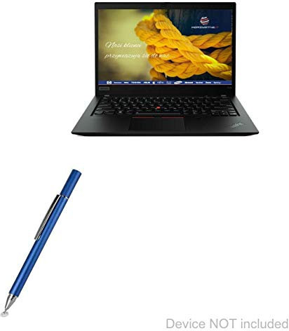 BoxWave Stylus Pen for Lenovo ThinkPad T14s (14in) (Stylus Pen by BoxWave) - FineTouch Capacitive Stylus, Super Precise Stylus Pen for Lenovo ThinkPad T14s (14in) - Lunar Blue