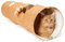 PiuPet® Katzentunnel I 1,20m I Faltbarer Spieltunnel für Katzen I Katzenspielzeug I Katzenspielzeug Tunnel | Katzen Tunnel | Cat Tunnel | Spieltunnel Katze | Tunnel Katze