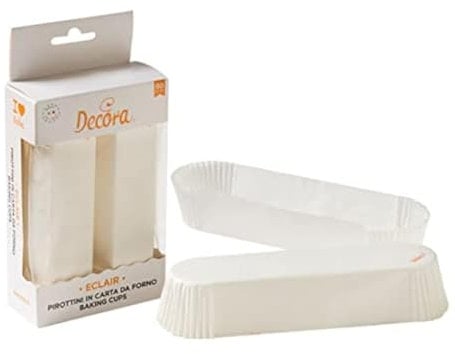 DECORA 0339893 CF 60 moldes ECLAIR 135X33X28 H MM BLANCO