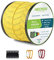 Nylon 750Lb Paracord 4mm Cord - 50m Parachute Cord with 7 Wires,Multifunction Reflective Outdoor Survival para cord(Golden)
