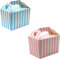 Lotus 40-Pack Colorful Stripe Design Kids’ Party Favor Boxes - Fun and Versatile Food Containers for Birthdays, Weddings, Picnics, Halloween& Treat Loot Bags for Celebrations-Perfect for Baby Showers