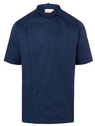 Karlowsky Kurzarm Kochjacke Modern-Look Marine - Größe 50