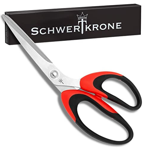 Schwertkrone Schere Universalschere Haushaltsschere Papierschere Nähschere Büroschere Stickschere (Universalschere 8 - 20 cm)