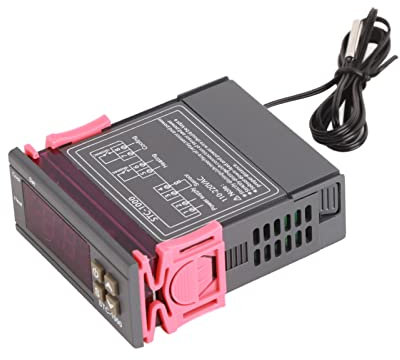Digitaler Feuchtigkeitsregler, Regler Thermostat, 110V Bis 220V 10A, 0 Bis 99% Luftfeuchtigkeit Mikrocomputer Schlüpfmaschine Steuerschalter Temperatur Feuchtigkeit Regler für Gewächshaus Aquarien