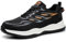 Scarpe Antinfortunistiche Uomo Scarpe da Lavoro Donna Leggere Sportive Scarpe da Cantiere con Punta in Acciaio Scarpe Sicurezza Antiscivolo Traspiranti Arancione Nero 39 EU