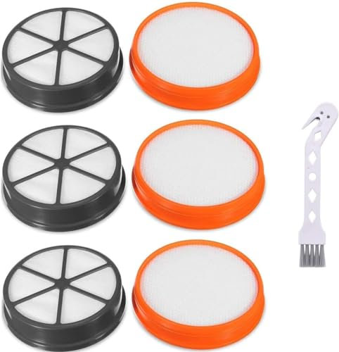 Fayerkar Type 90 Filters for Vax Mach Air Lift Stretch Pet Max Hoover Vacuum Cleaner, 3 Pack Premium Pre & Post Motor HEPA Filter Set Replacement Kit for Vax