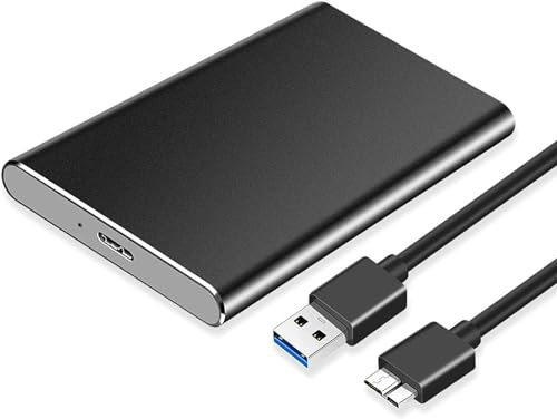 Ultra Slim Portable External Hard Drive, External Hard Drive,Mobile SSD,2.5 Inch,USB 3.0,Desktop,for PC and Mac,Portable Solid State Drive,SSD Hard External Hard Drive ( Color : Black , Size : 60GB )