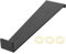 12 Inch Heavy Duty Pull Bar, for Vinyl Plank Flooring, Laminate Wood Flooring Installation Tool, Black