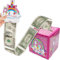 Unicorn Geldgeschenke Geburtstag Überraschungsbox, DIY Geldgeschenke Überraschungsbox Einhorn, Geld Geschenkverpackung, Geldbox für Geldgeschenke, Happy Birthday Geschenkbox für Familie Kinder Freunde