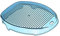 KOCKSHION Lavabo Antiscivolo per Lavaggio Manuale Tavoletta per Bucato Trasparente Blu Perfetta per Uso Domestico e Dormitorio