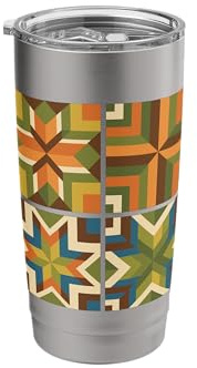 Barn Quilts Quilting Sewing Quilter Stainless Steel Insulated Tumbler