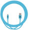 JUICE Apple iPhone 11, Pro, iPhone X, Xr, iPhone 8, 7, 6, SE, iPad Lightning, Charge & Sync Cable, 2m, Aqua