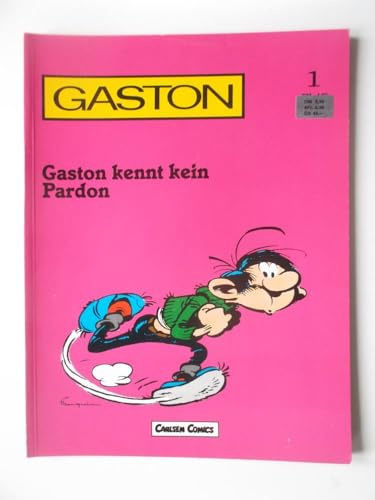Gaston (rosa Serie) 1: Gaston kennt kein Pardon. 1. Auflage 1982, Carlsen / Semic Comic-Alvum