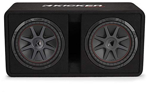 KICKER CompVR 12 (30cm) Dual subwoofers in Vented Box, 2-ohm, RoHS Compliant