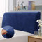TAOCOCO Bett Kopfteil Abdeckung, elastische Kopfteil Schutzabdeckung, All-inclusive-Design einfarbiger elastischer Schutz, Navy blau 180-200 cm