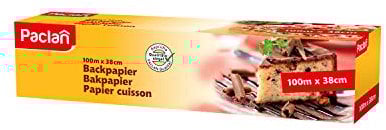Paclan Backpapier, 100m x 38cm, braun, 100 meter