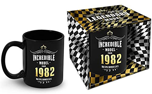 Tasse zum Geburtstag mit Geburtsjahr 1982