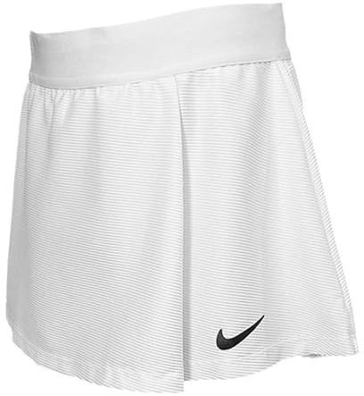 Nike M dchen Df Victory Flouncy Tennis Rock, Weiü Schwarz, 5 Jahre EU