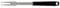 Tramontina - Fourchette pour barbecue Churrasco Black. 1pc 42cm inox et plastique.
