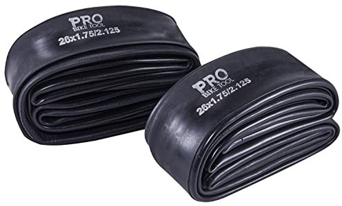 PRO Bike Tool - 2 Stück – 26 Zoll Fahrradschlauch – Fahrradschlauch 26 1,75–2,25 Presta für Fahrradreifen – für Rennrad und Mountainbike, fahrradschlauch 28 Zoll
