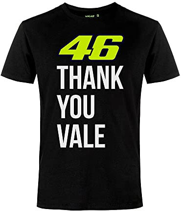 Valentino Rossi T-Shirts Thank You Vale,Mann,S,Schwarz