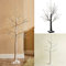 tradefirst Twig Tree With Lights【|】Outdoor Lit Tree Christmas Decorations Sale Clearance (Brown, 3ft (36 Warm White Lights))