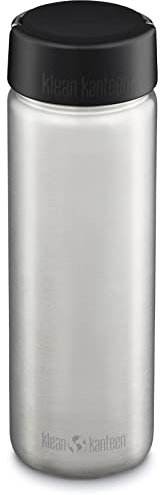 Klean Kanteen Unisex – Erwachsene Tkwide Schlaufenkappe, Brushed Stainless, One Size