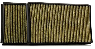 KAMOKA Innenraumfilter 6080033 Pollenfilter Frischluftfilter Aktivkohle Höhe: 31 Breite: 170 Länge: 322