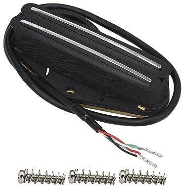 FLEOR Alnico 5 TL Aufsammeln Hot-Rail-Humbucker Bridge-Tonabnehmer 9-10K Fit TL Gitarrenteil